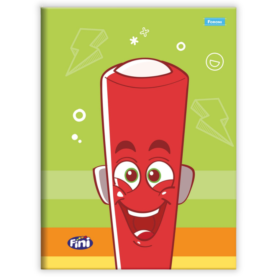 Caderno Brochura com Cheirinho Fini Foroni - #1