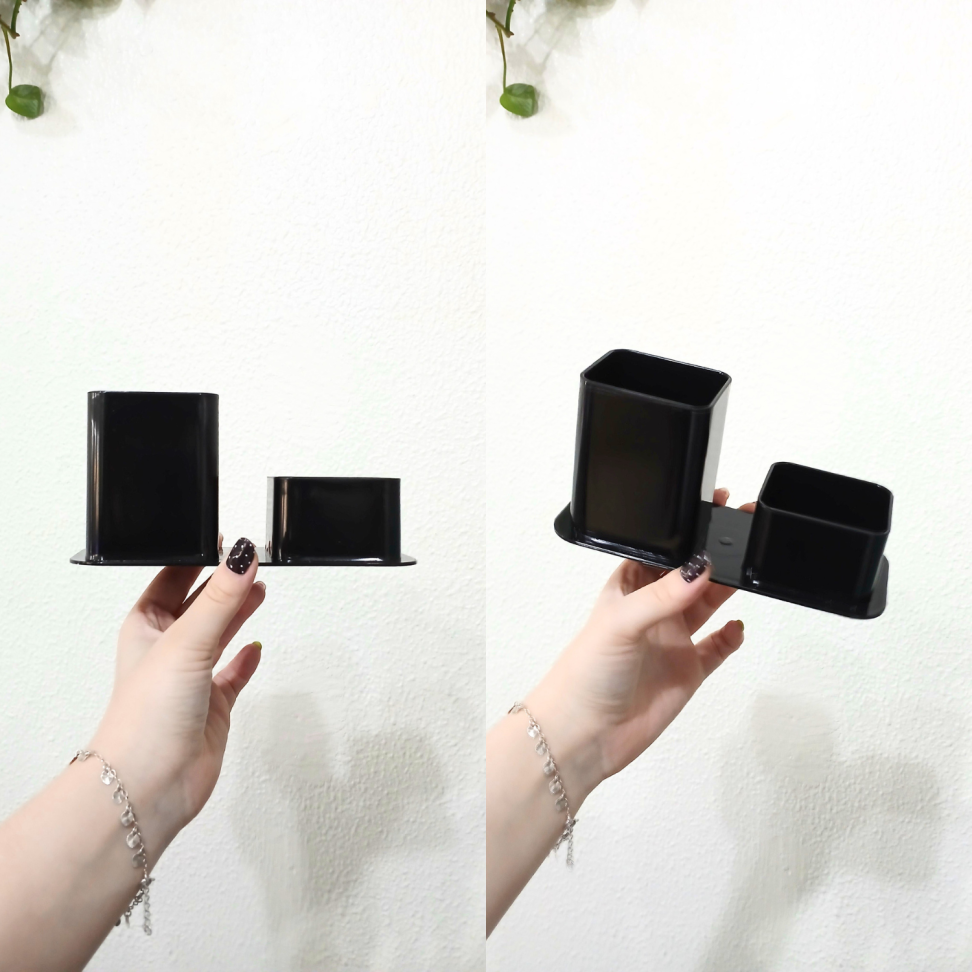 Porta Canetas Duplo Acrílico Color Dello - #9