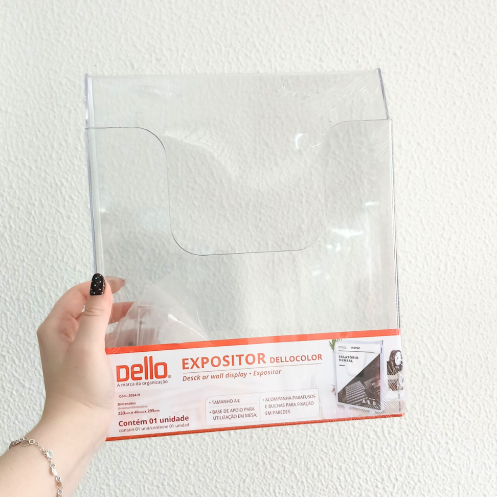 Expositor Vertical Acrílico Cristal 3054 Dello - #2