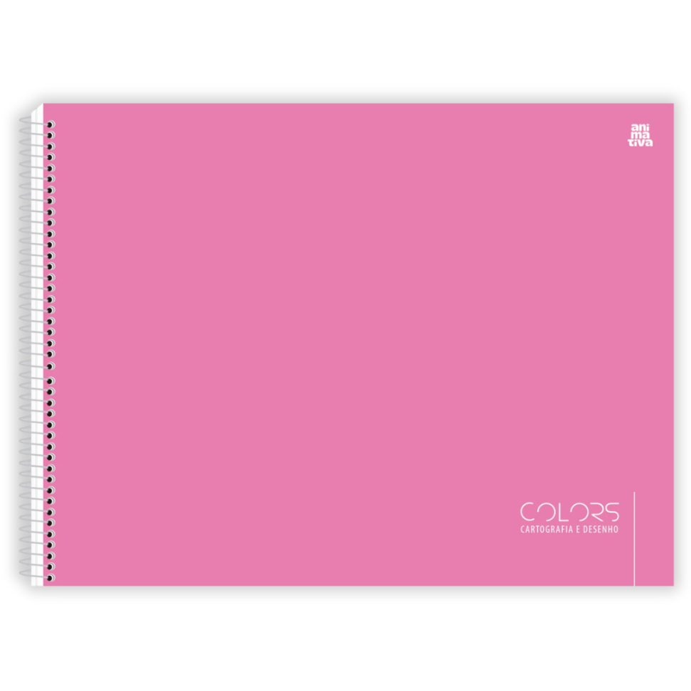 Caderno de Cartografia e Desenho Colors Animativa - #1
