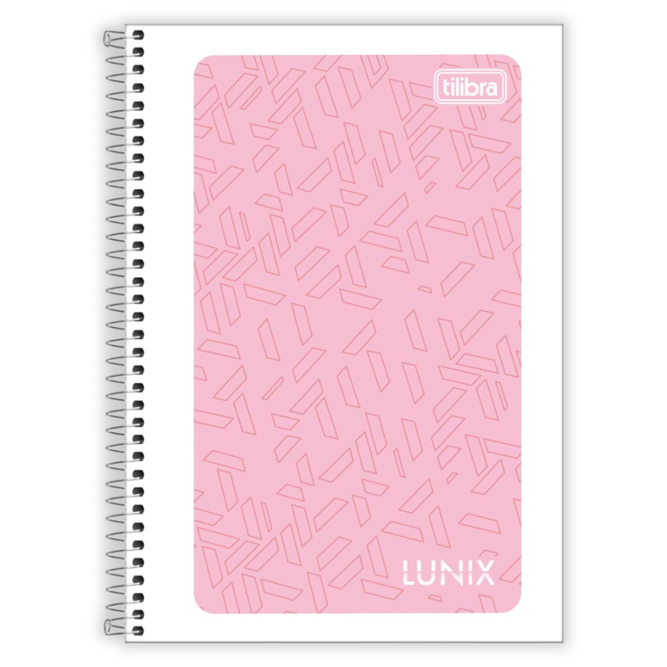 Caderno com Espiral Capa Flexível Pequeno 1/4 Lunix Tilibra - #4