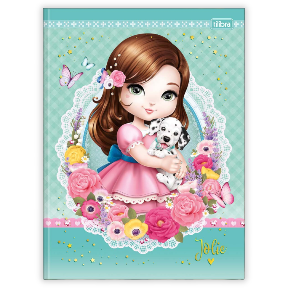 Caderno Brochura Jolie Tilibra - #1