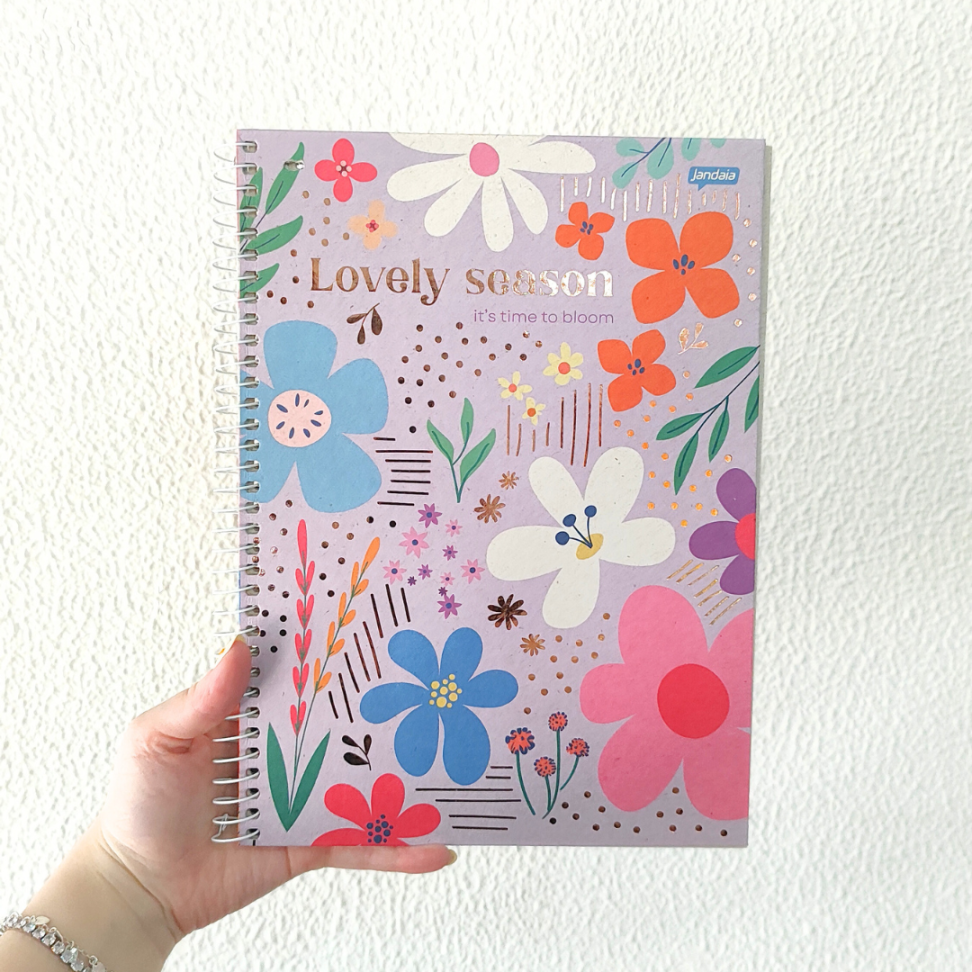 Caderno com Espiral Universitário Eco Línea 1 Matéria Jandaia - #1