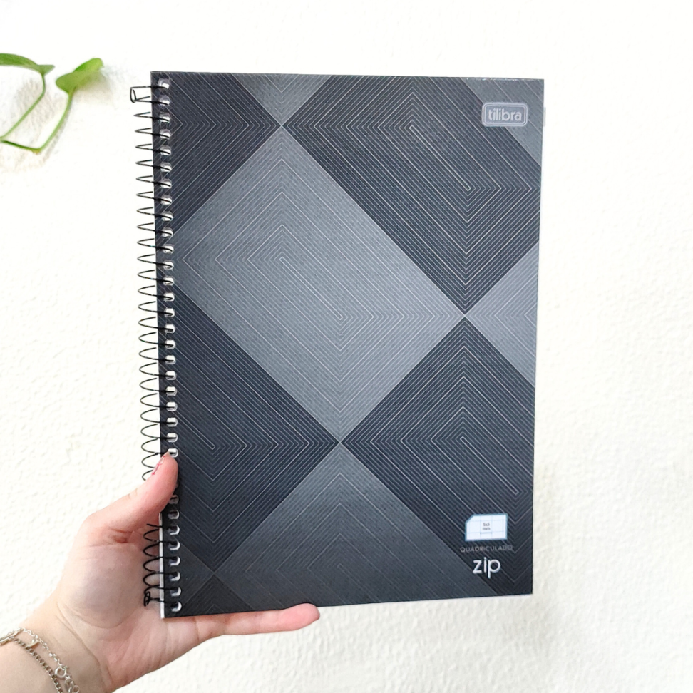 Caderno Quadriculado 5mm x 5mm Zip B Tilibra - #1