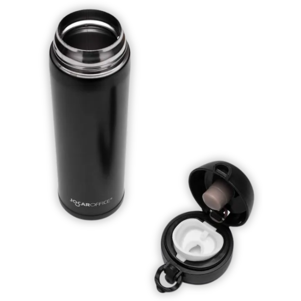 Garrafa Térmica Preta 400ml Jocar Office - #1