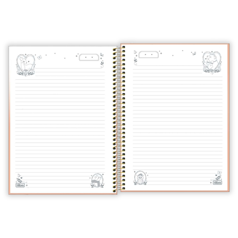 Caderno com Espiral Loveland 1 Matéria Tilibra - #7