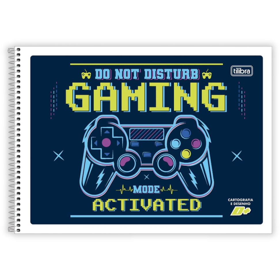 Caderno de Cartografia e Desenho Capa Flexível D+ Tilibra - #1