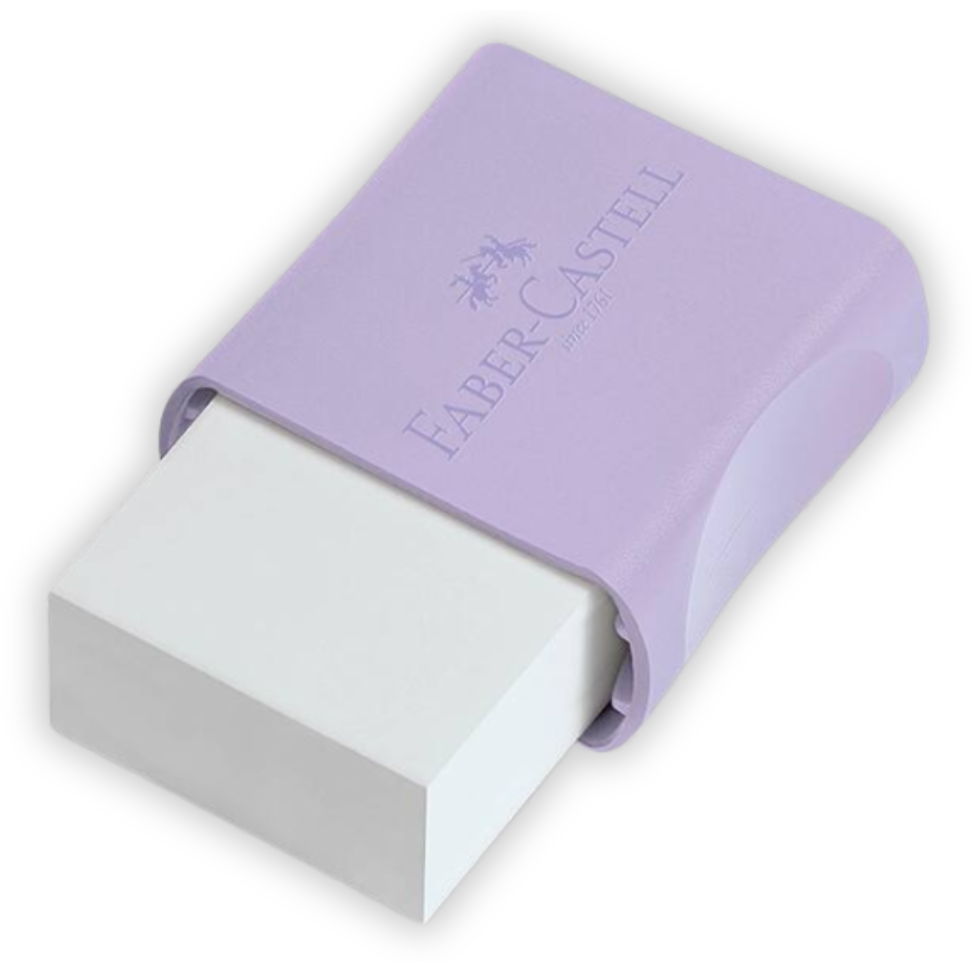 Borracha com Capa Pastel Faber-Castell - #3