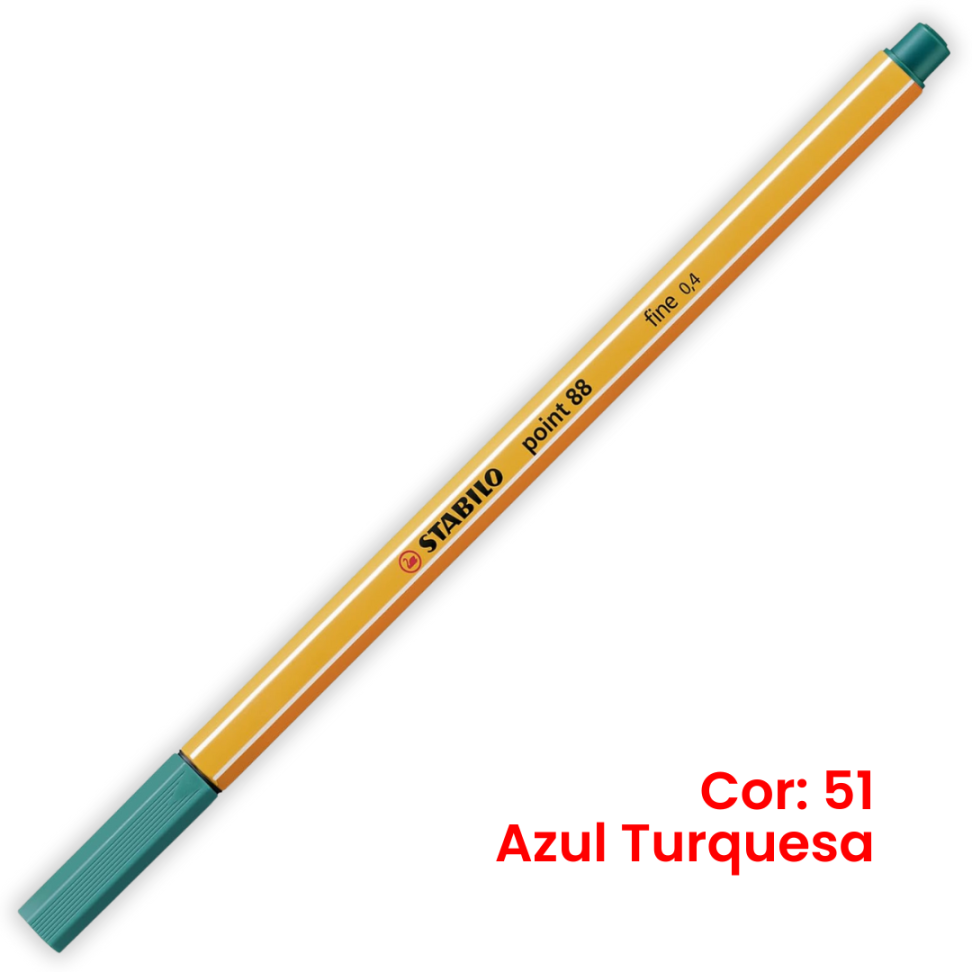 Caneta Hidrográfica Point 88 0.4 Stabilo - #22