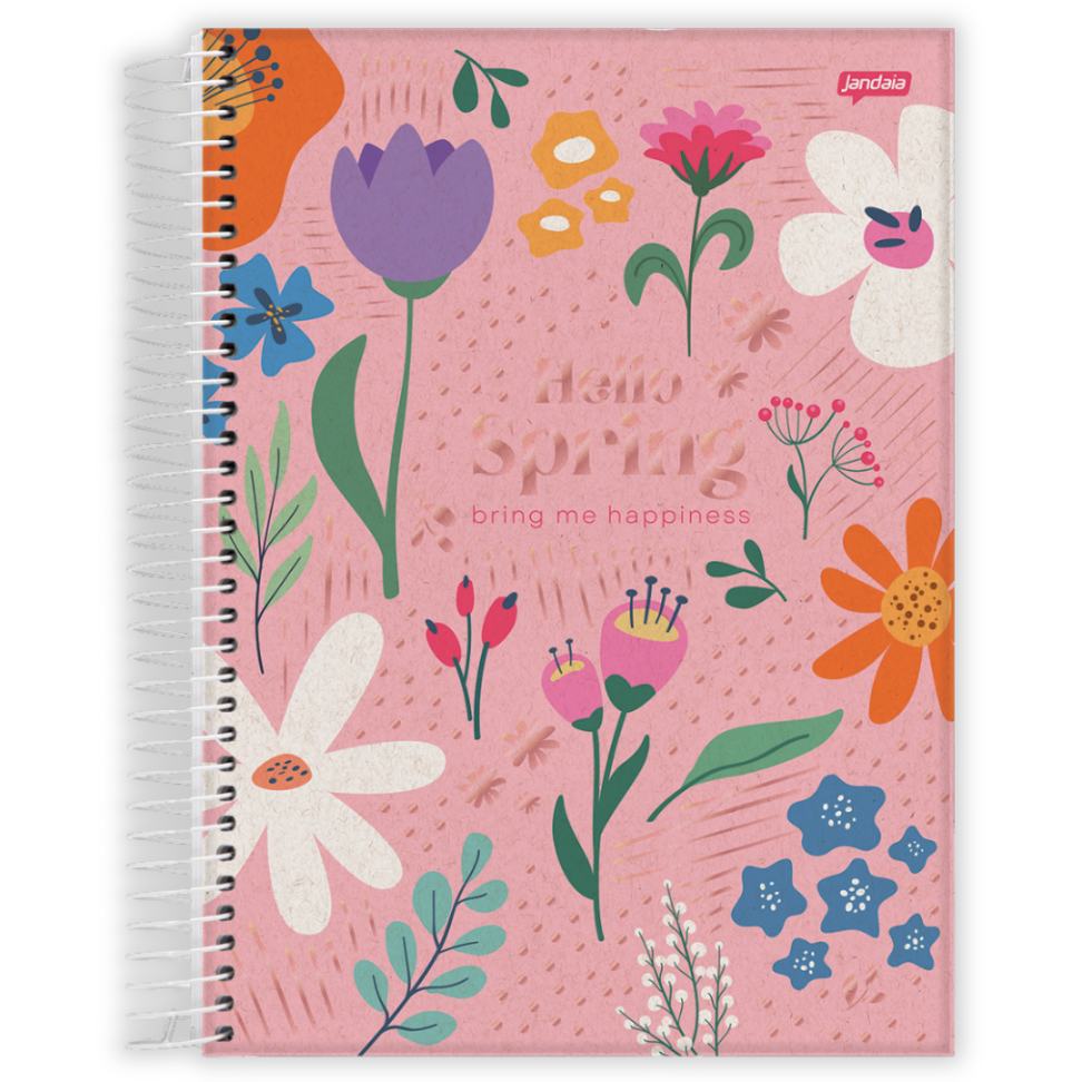 Caderno com Espiral Universitário Eco Línea 1 Matéria Jandaia - #1