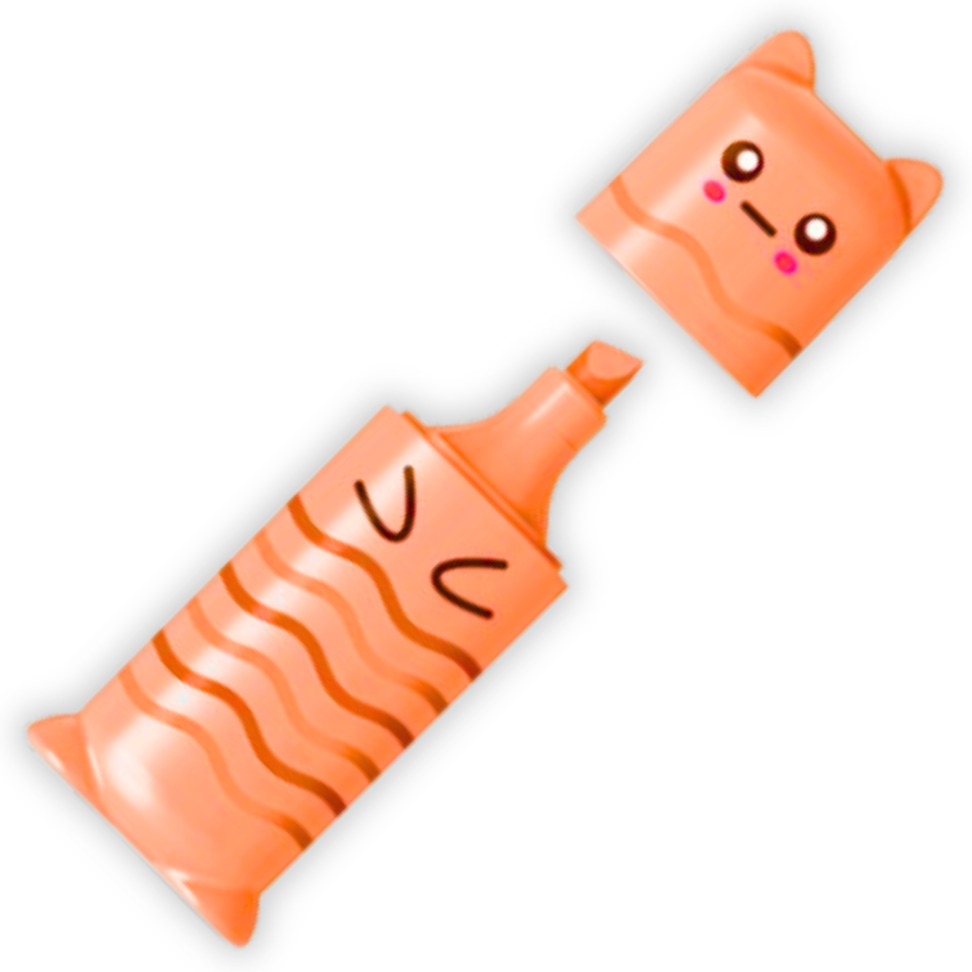 Mini Marca Texto Tons Pastel Cute Maped - #2