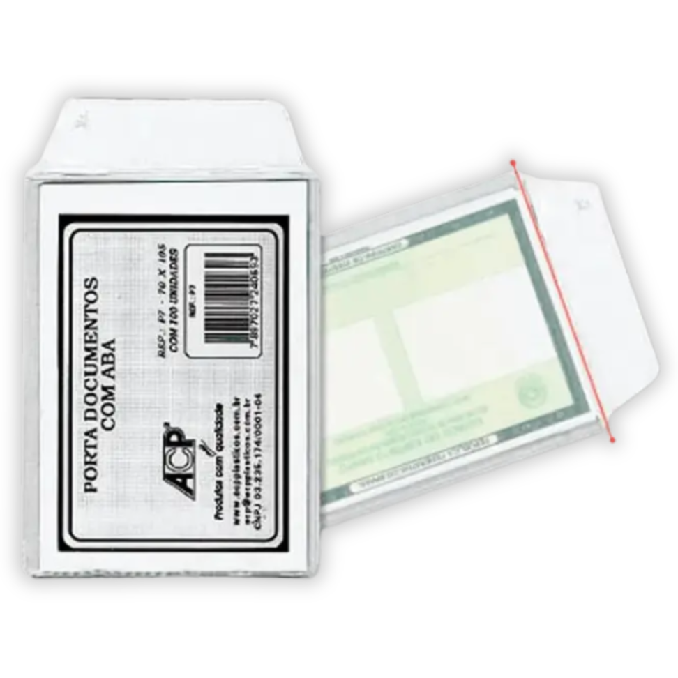 Proteção para Documentos P-7 75mm x 105mm ACP - #2