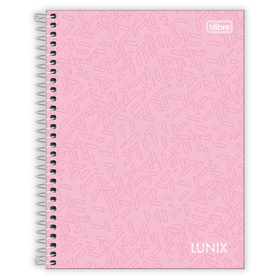 Caderno com Espiral Colegial 1 Matéria Lunix Tilibra - #1