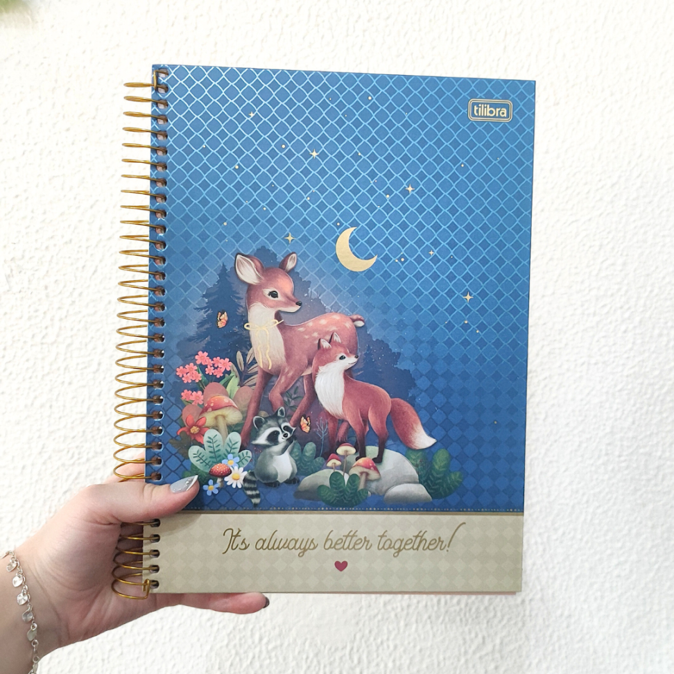 Caderno com Espiral Universitário Loveland 10 Matérias Tilibra - #1