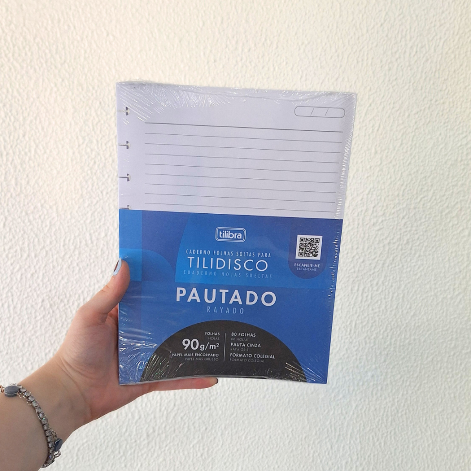 Refil de Folhas para Caderno Inteligente Colegial Tilibra - #3
