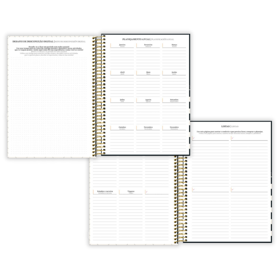 Agenda Espiral Diária Grande West Village 2026 Tilibra - #1