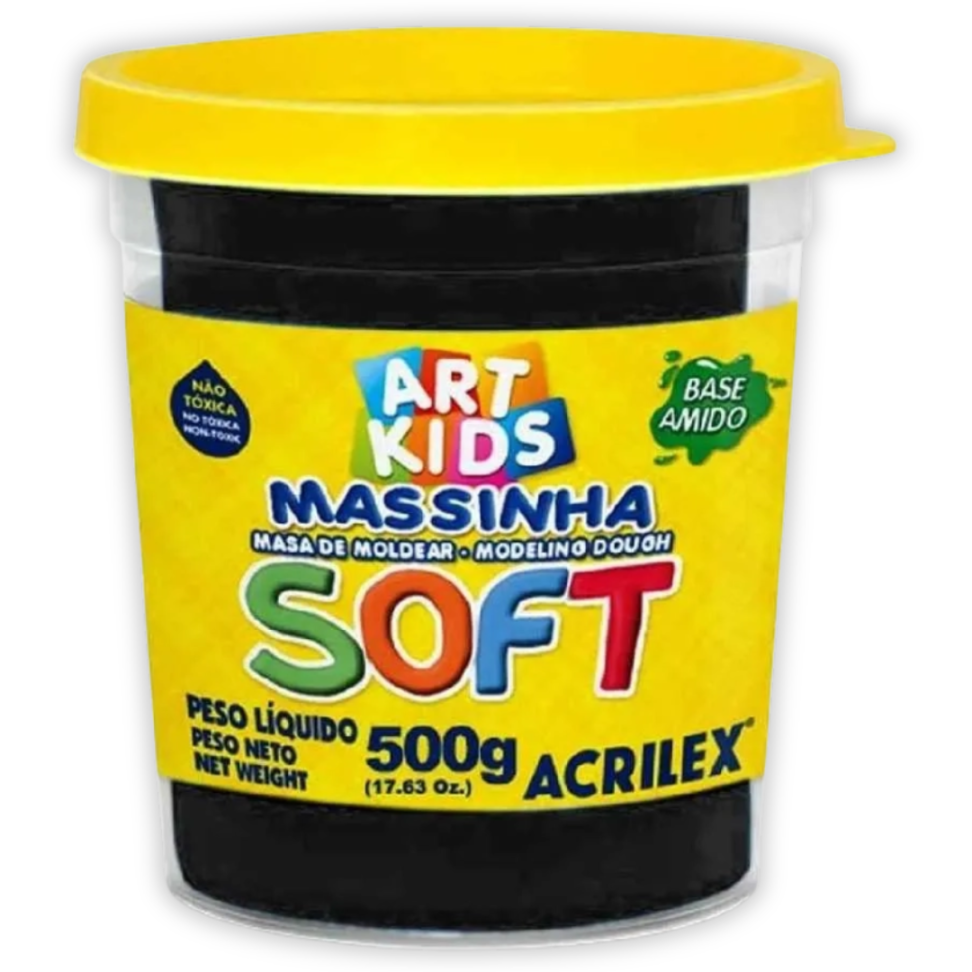 Massinha de Modelar Soft 500g Acrilex - #3