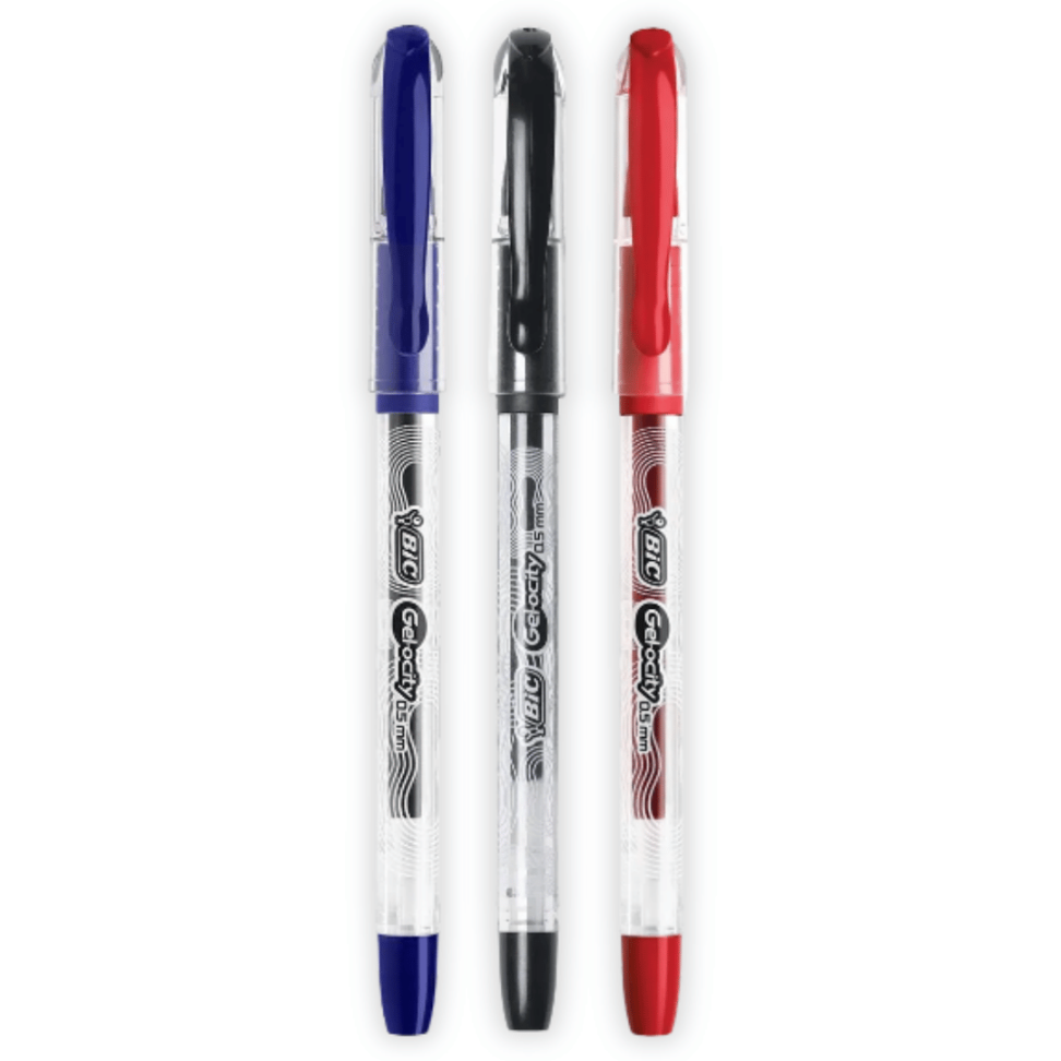 Caneta Gel Gelocity 0.5 Bic