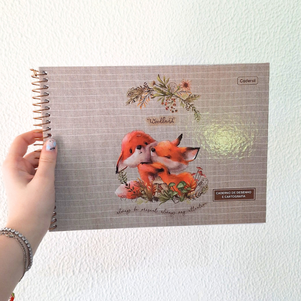Caderno de Cartografia e Desenho Woodland Cadersil - #6