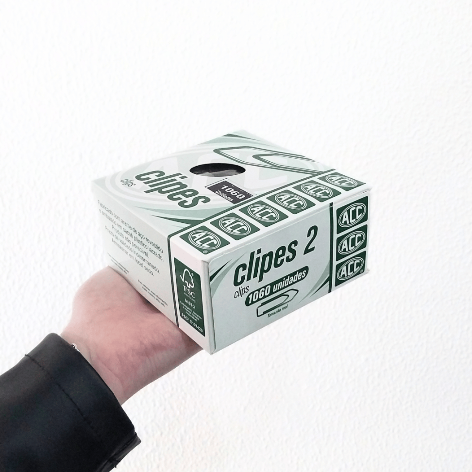 Clipes para Papel N.2 1060 Unidades ACC - #5