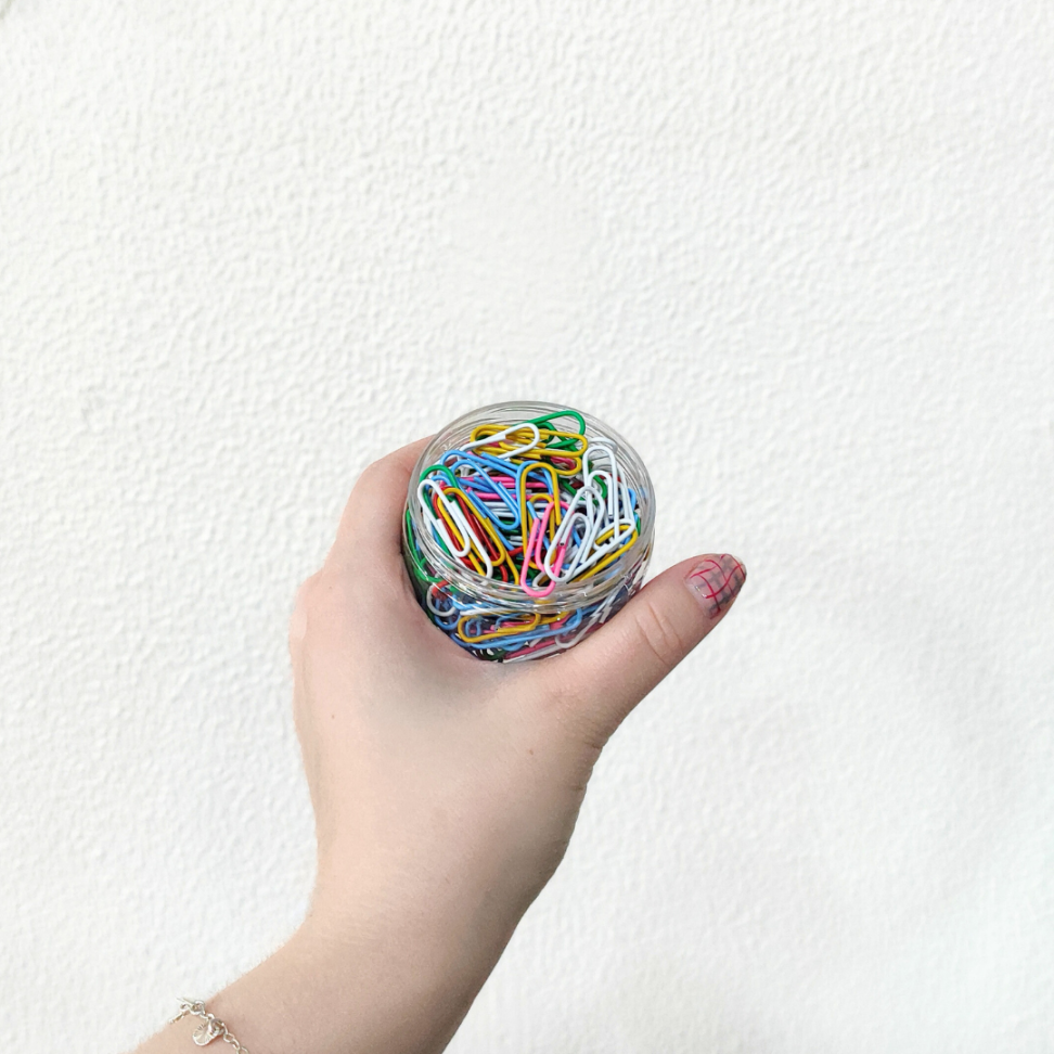 Clipes para Papel Colorido N.2/0 160 Unidades Maxprint - #6