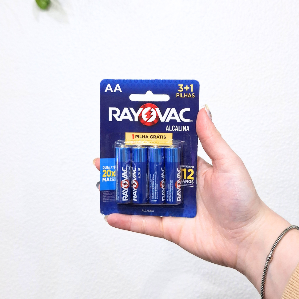 Pilha Alcalina AA 4 Unidades Rayovac - #3