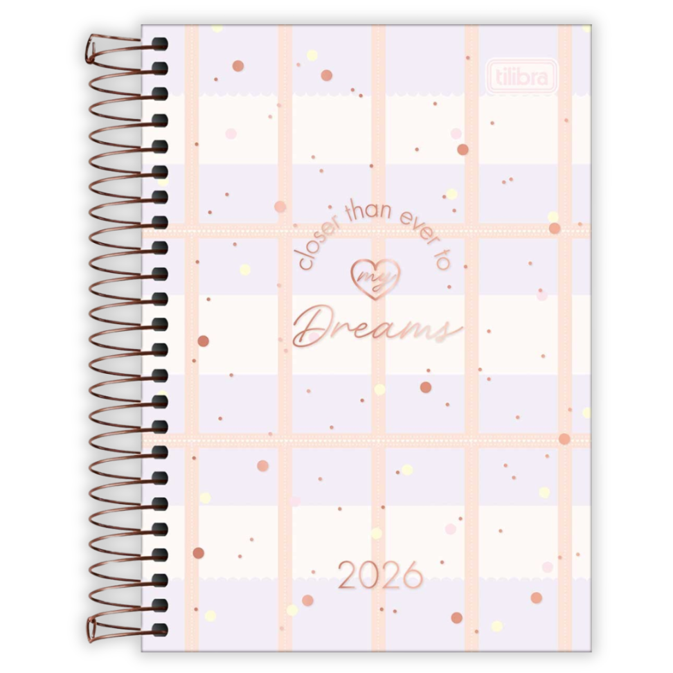 Agenda Espiral Diária Pequena Soho 2026 Tilibra - #5