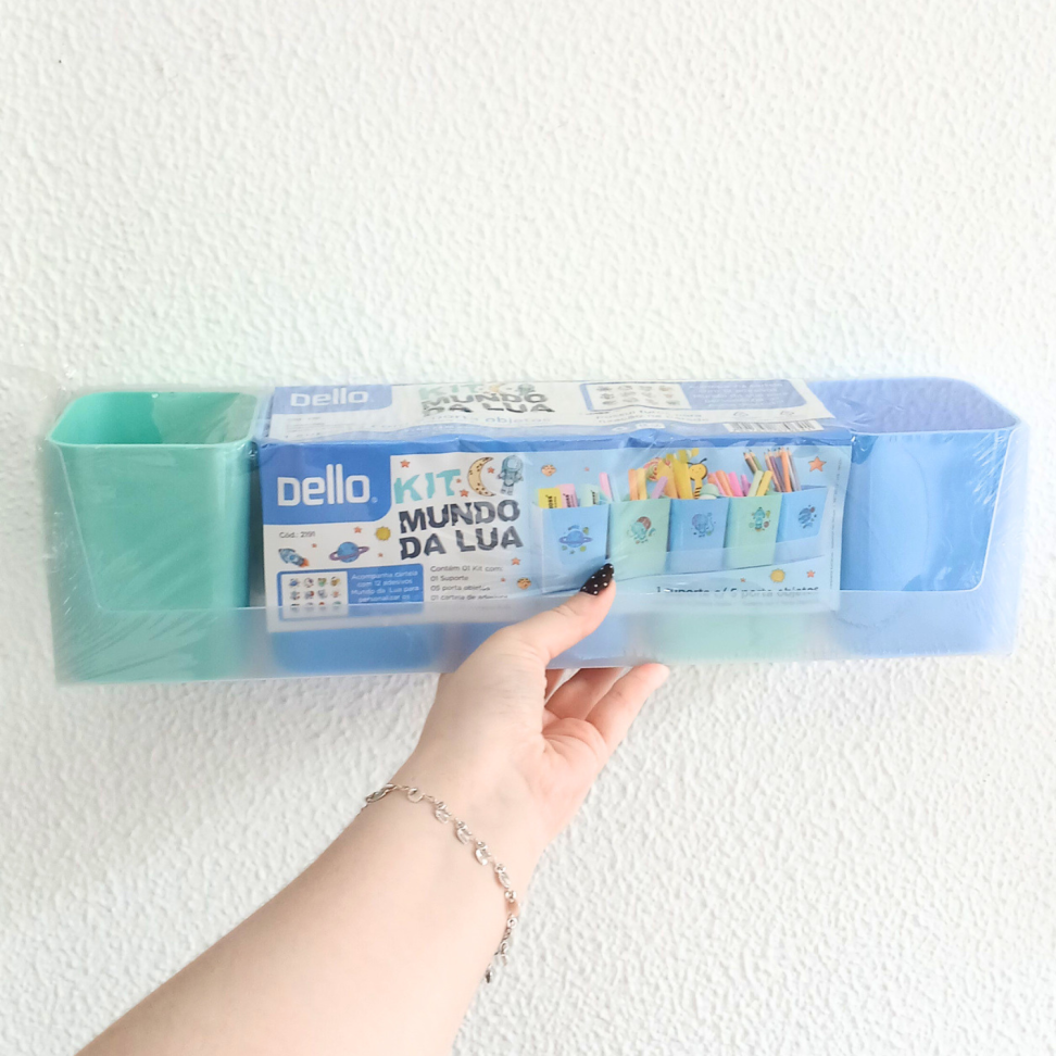 Kit Porta Canetas Mundo da Lua 6 Peças Dello - #3