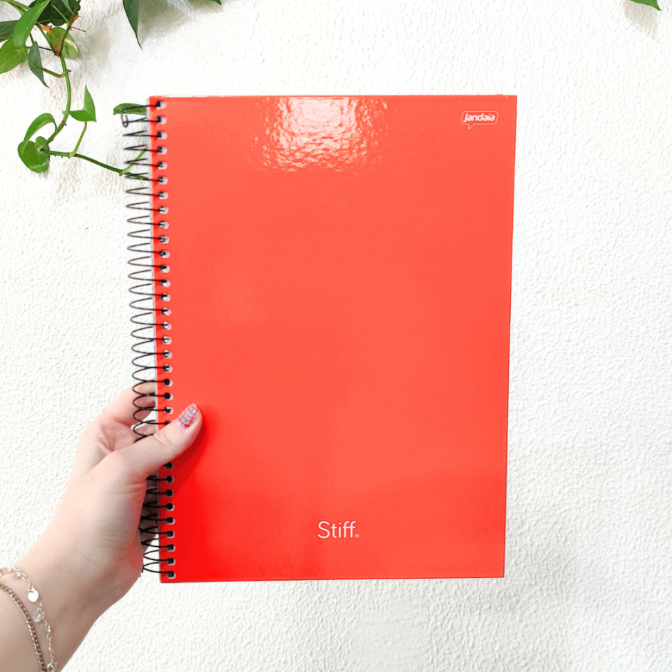 Caderno com Espiral Universitário Stiff 10 Matérias Jandaia - #9
