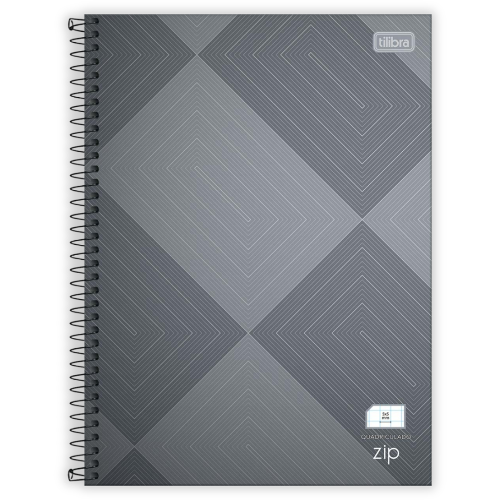 Caderno Quadriculado 5mm x 5mm Zip B Tilibra - #1