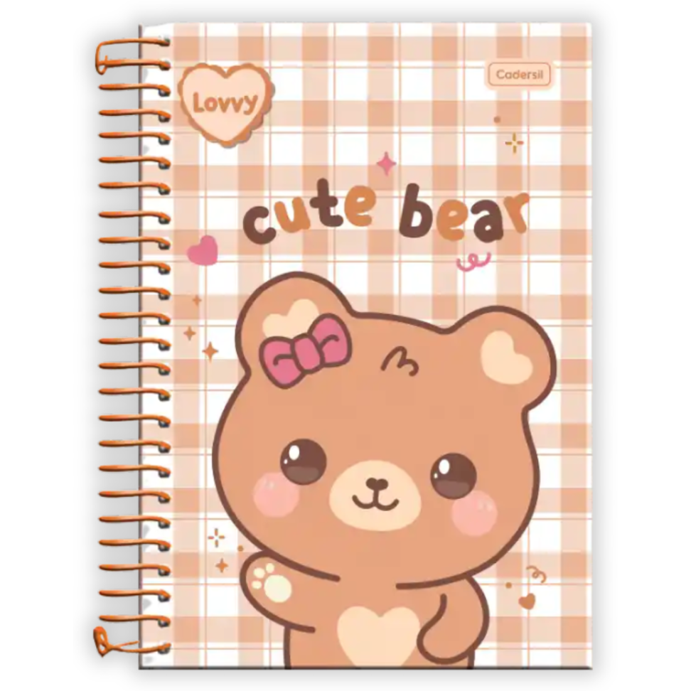 Caderneta com Espiral Lovvy Cadersil - #2