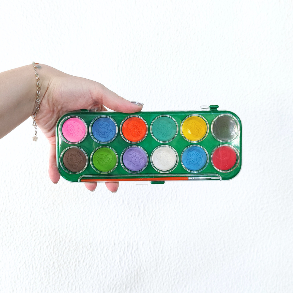 Aquarela Escolar 12 Cores + 1 Pincel Leo e Leo - #5