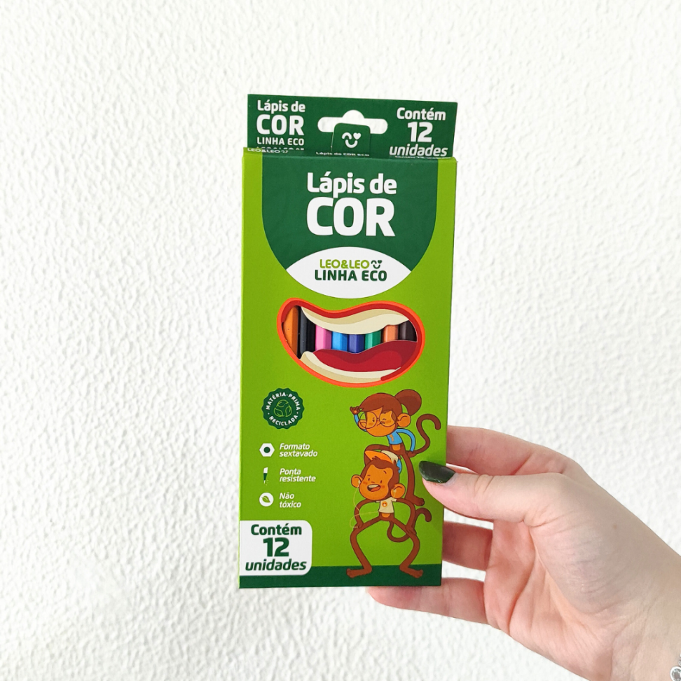 Lápis de Cor 12 Cores Linha Eco Leo e Leo - #3