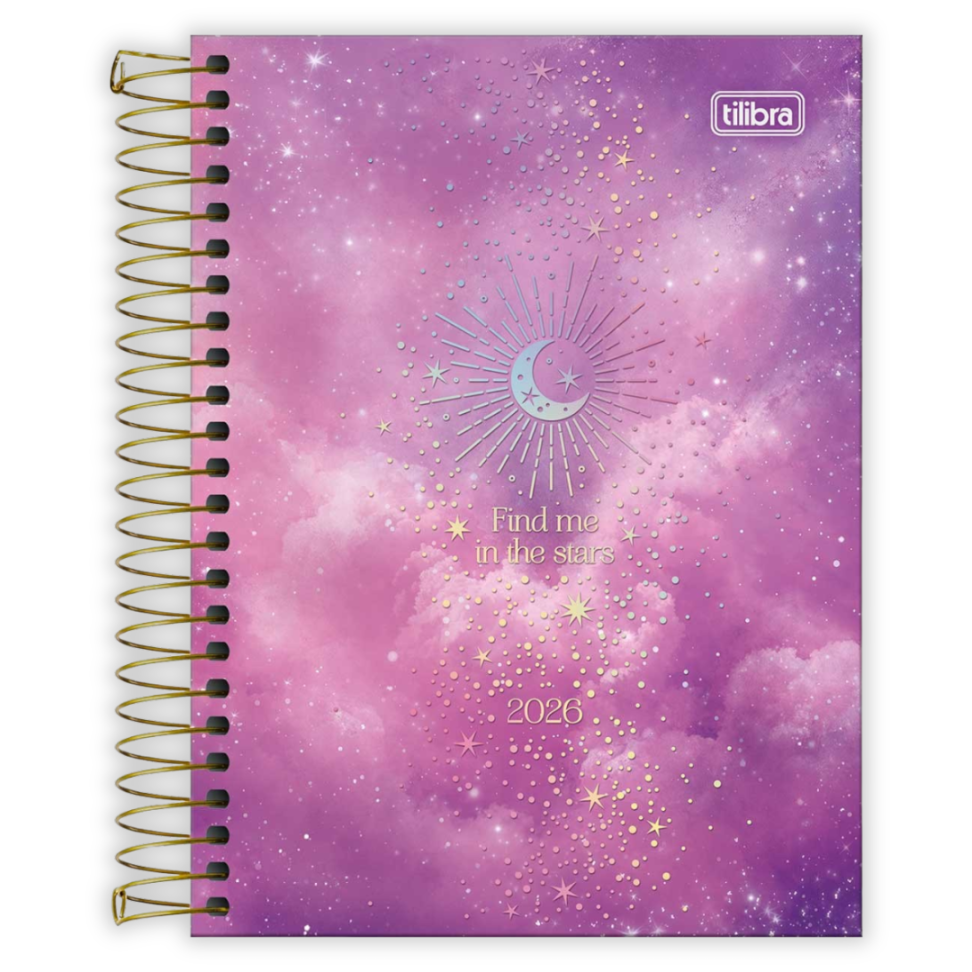 Agenda Espiral Diária Pequena Magic 2026 Tilibra - #2