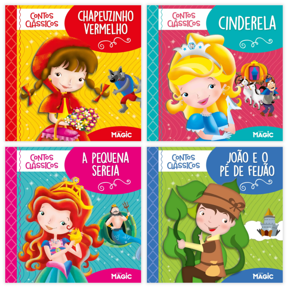 Livro Contos Clássicos Editora Magic