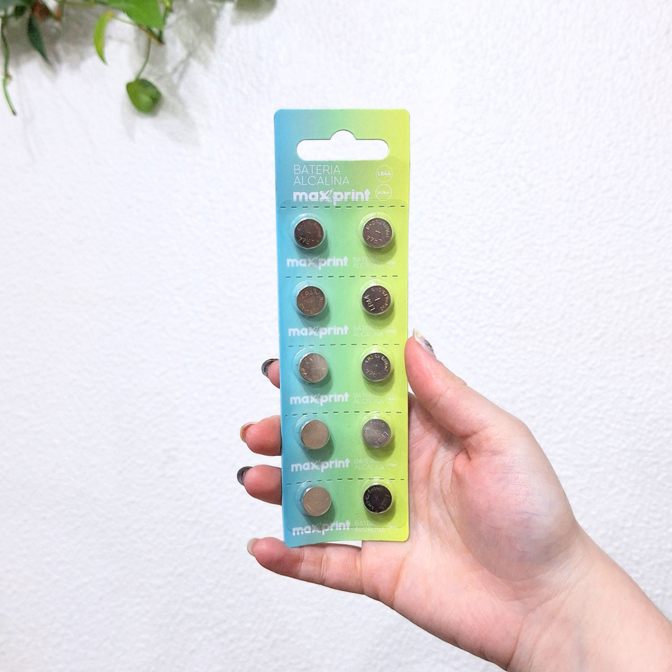 Bateria Alcalina LR44 Maxprint - #3