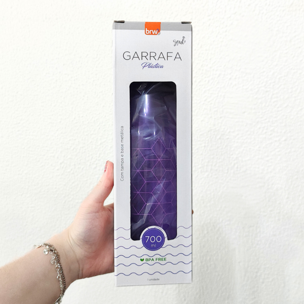 Garrafa Plástica Roxo 700ml BRW - #1