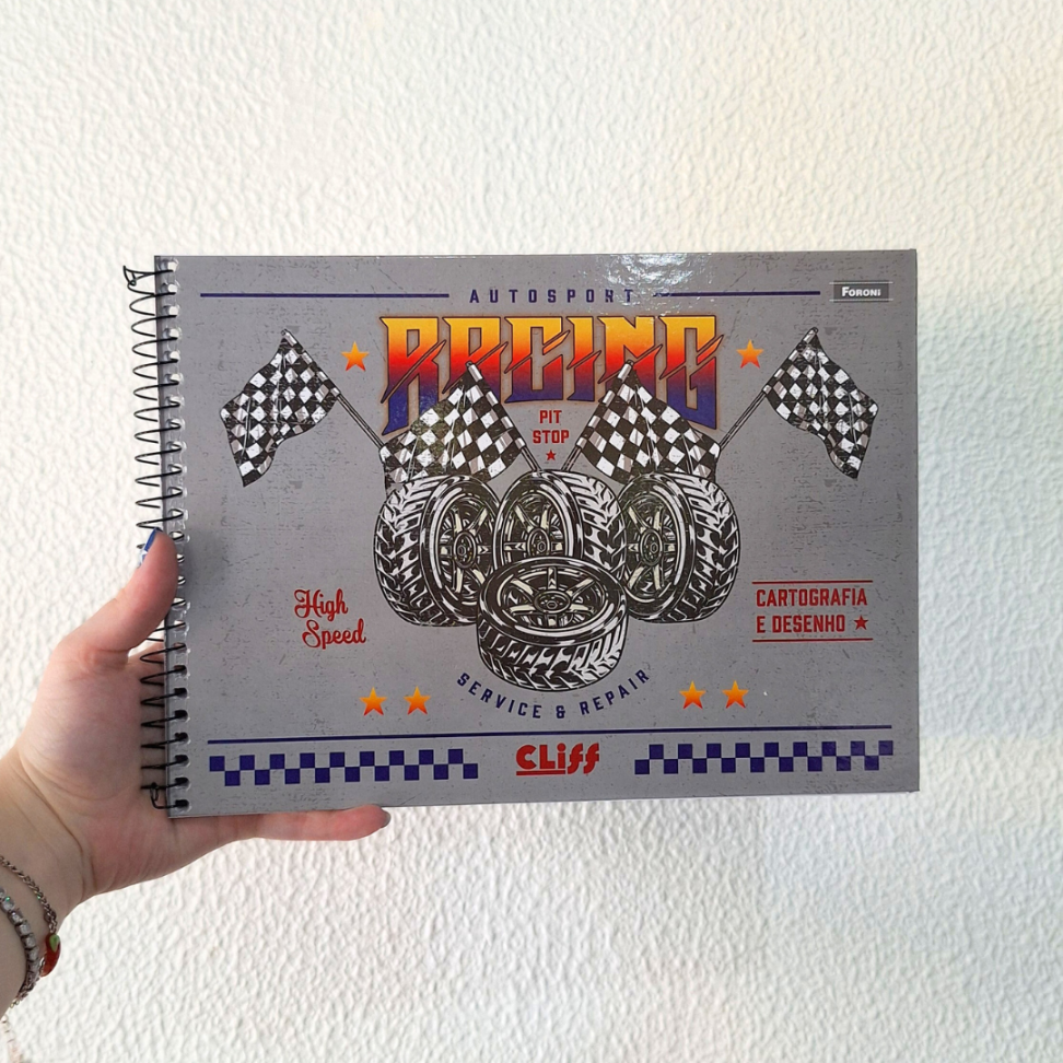 Caderno de Cartografia e Desenho Cliff Foroni - #6