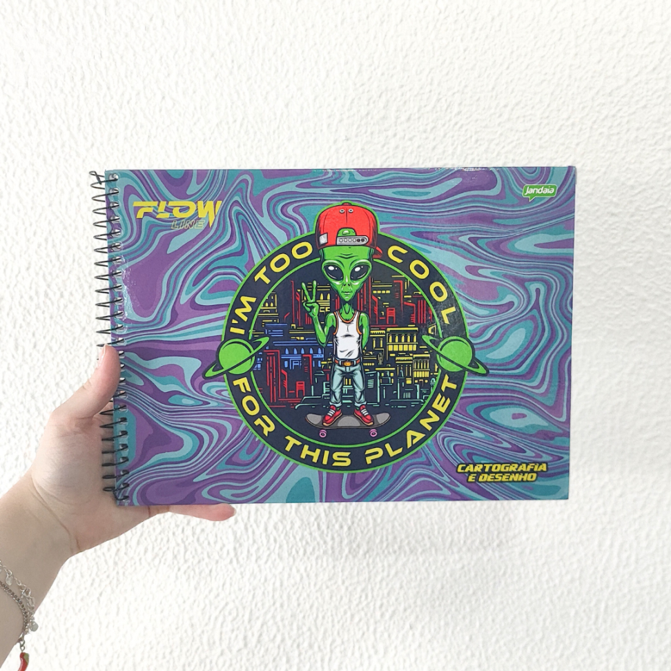 Caderno de Cartografia e Desenho Flow Line Jandaia - #1