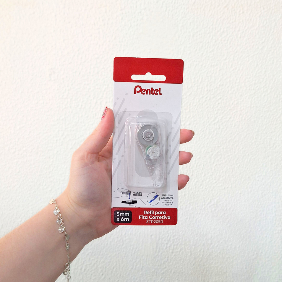 Refil Fita Corretiva 6m x 5mm Pentel - #1