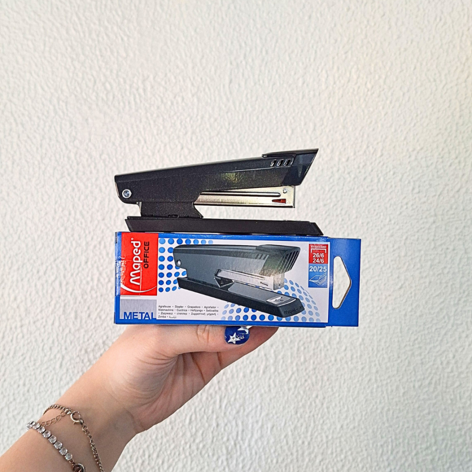 Grampeador 25 Folhas Master 1 Metal Half Strip Maped - #4