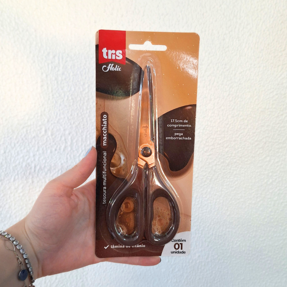 Tesoura Multiuso Macchiato Coffee Shop Holic Tris - #3