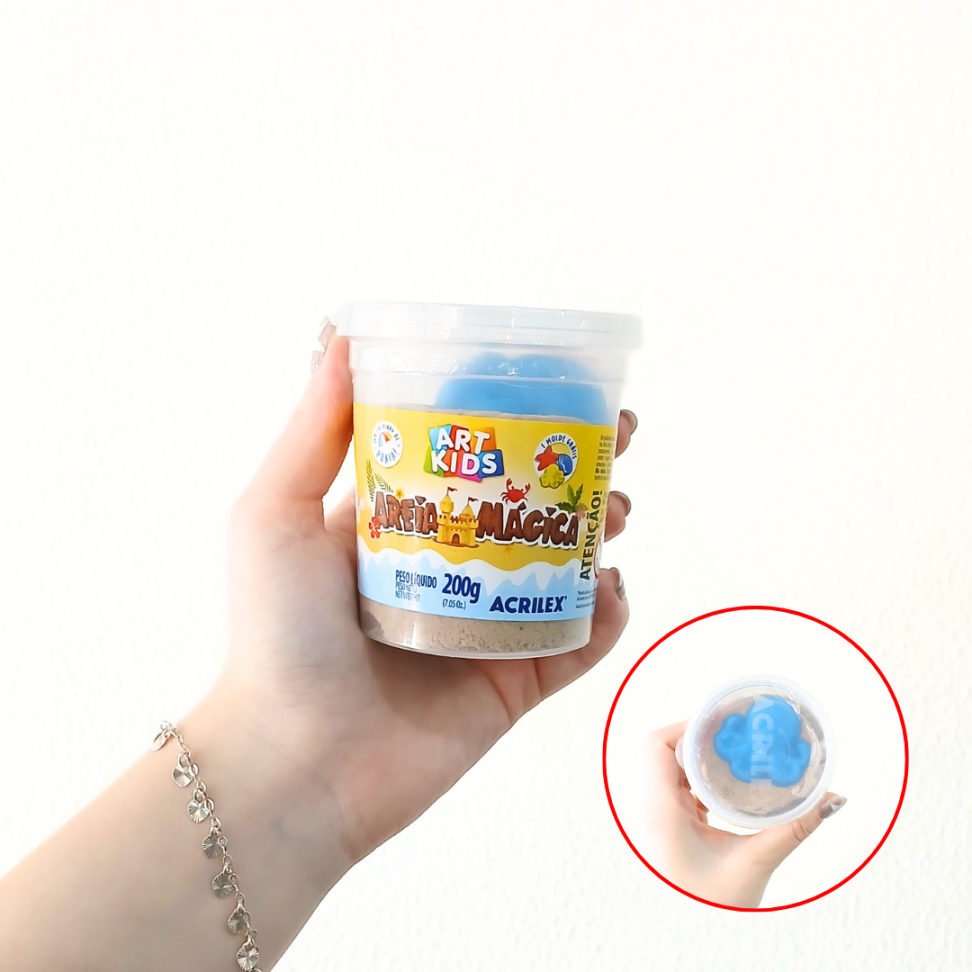 Areia Mágica + Forma Art Kids 200g Acrilex - #9