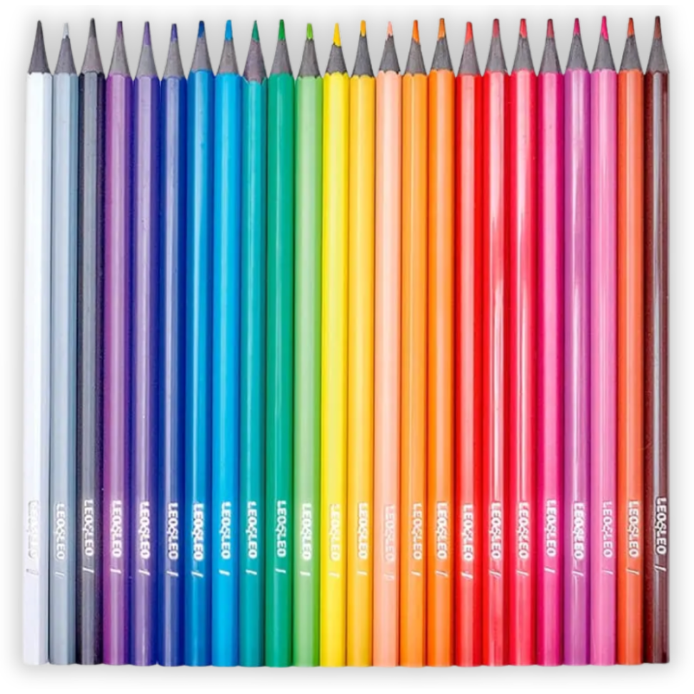Lápis de Cor 24 Cores Linha Eco Leo e Leo - #2