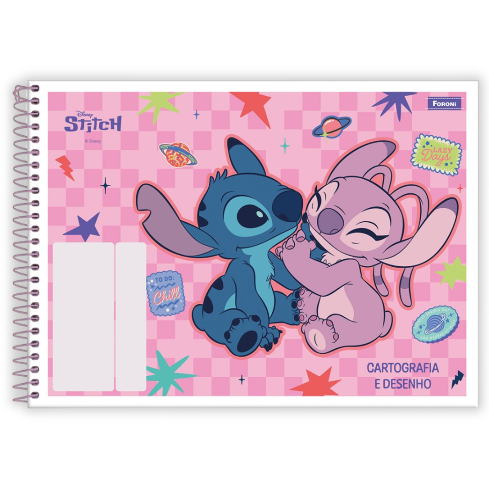 Caderno de Cartografia e Desenho Capa Flexível Stitch Foroni - #3