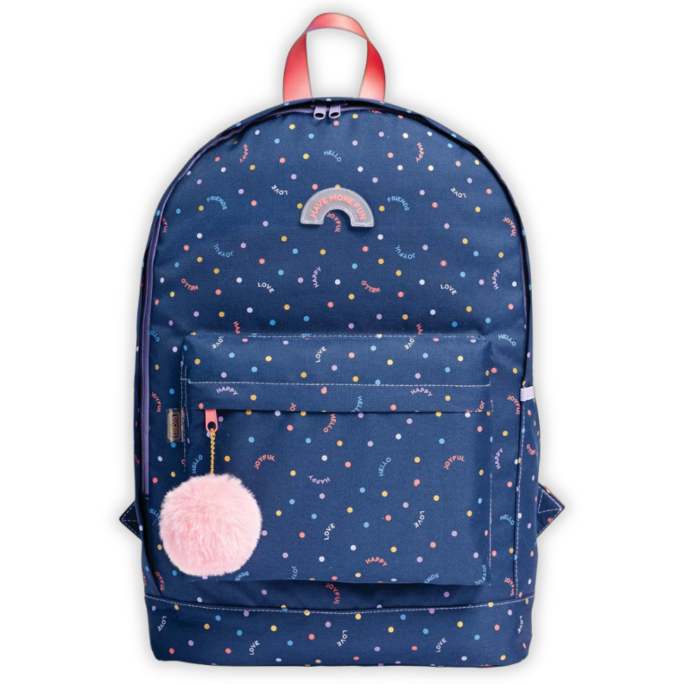Mochila de Costas Dots Azul Académie Tilibra - #2
