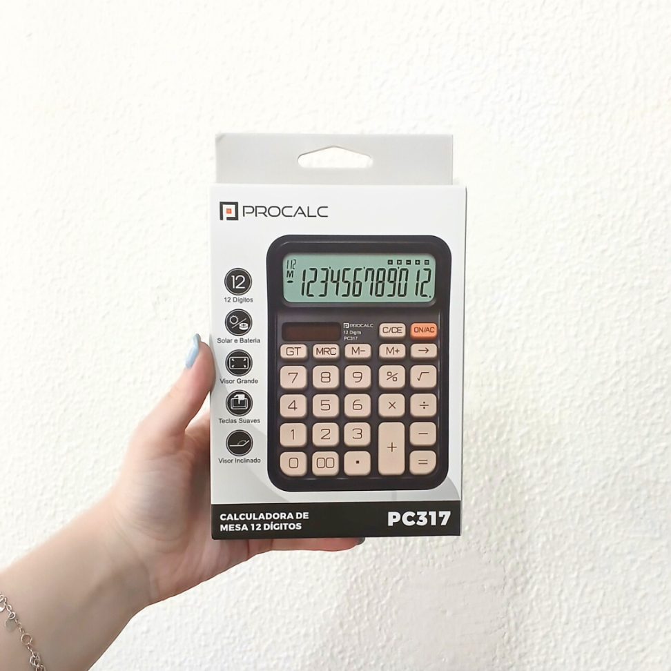 Calculadora de Mesa PC317 Procalc - #2
