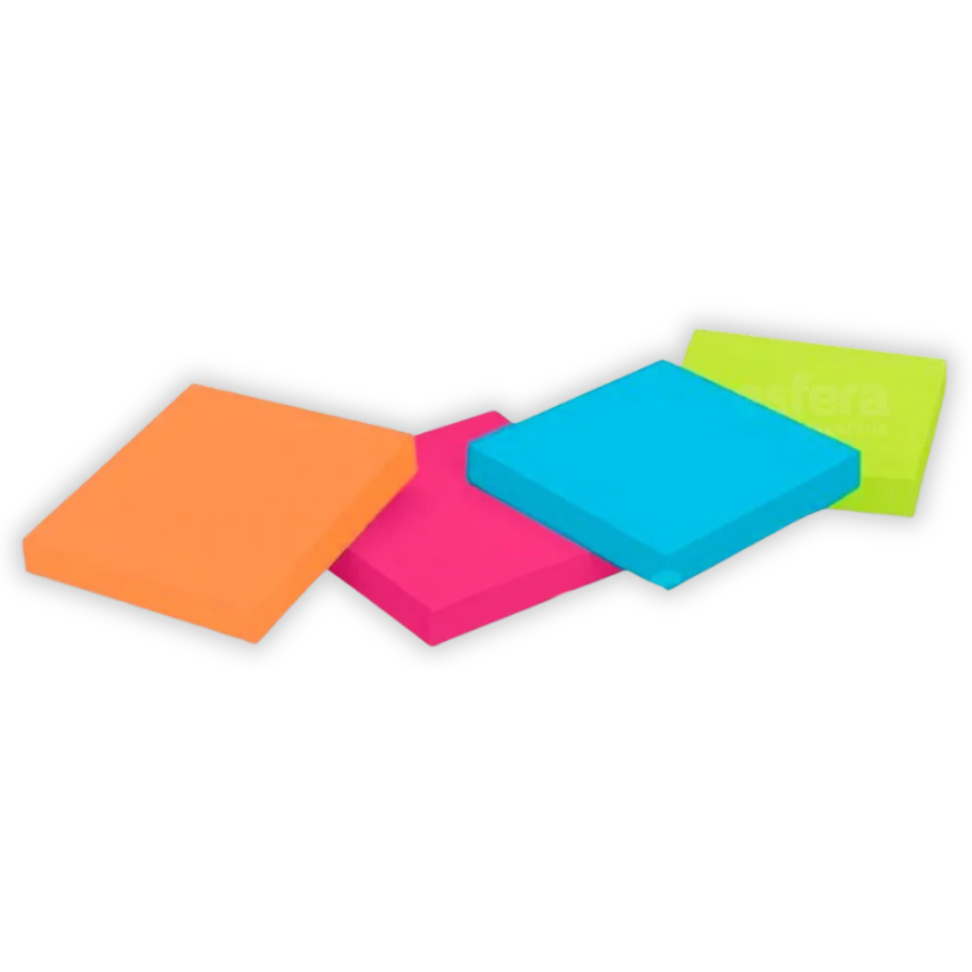 Notas Autoadesivas Post-It Tropical 38mm x 50mm 4 Cores 3M - #1