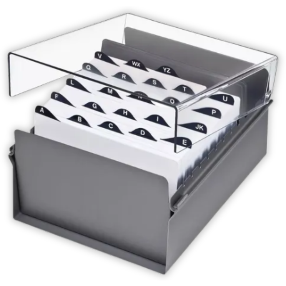 Fichário de Mesa Metálico 6" x 9" Acrimet - #2