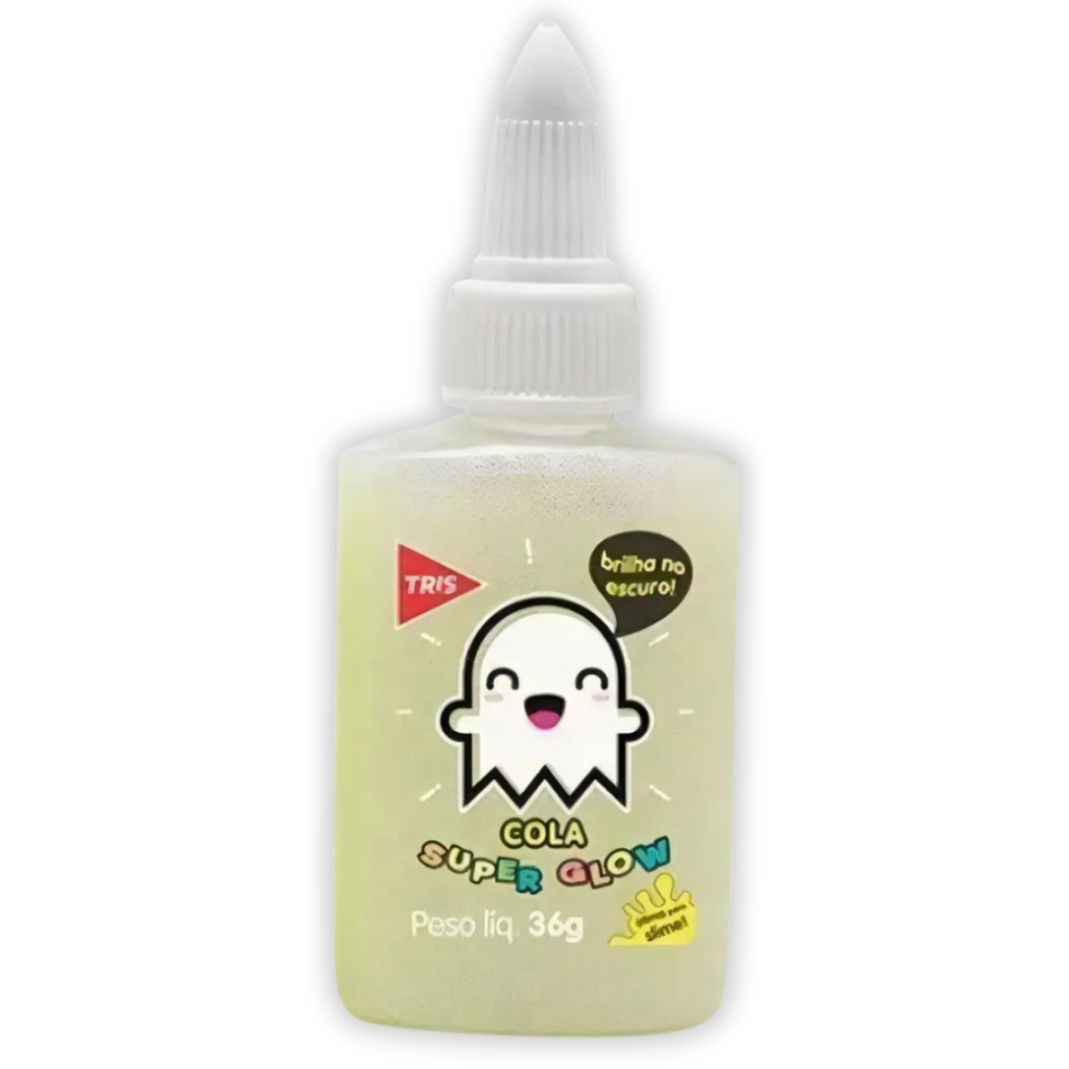Cola Brilha no Escuro Super Glow 36g Tris - #4